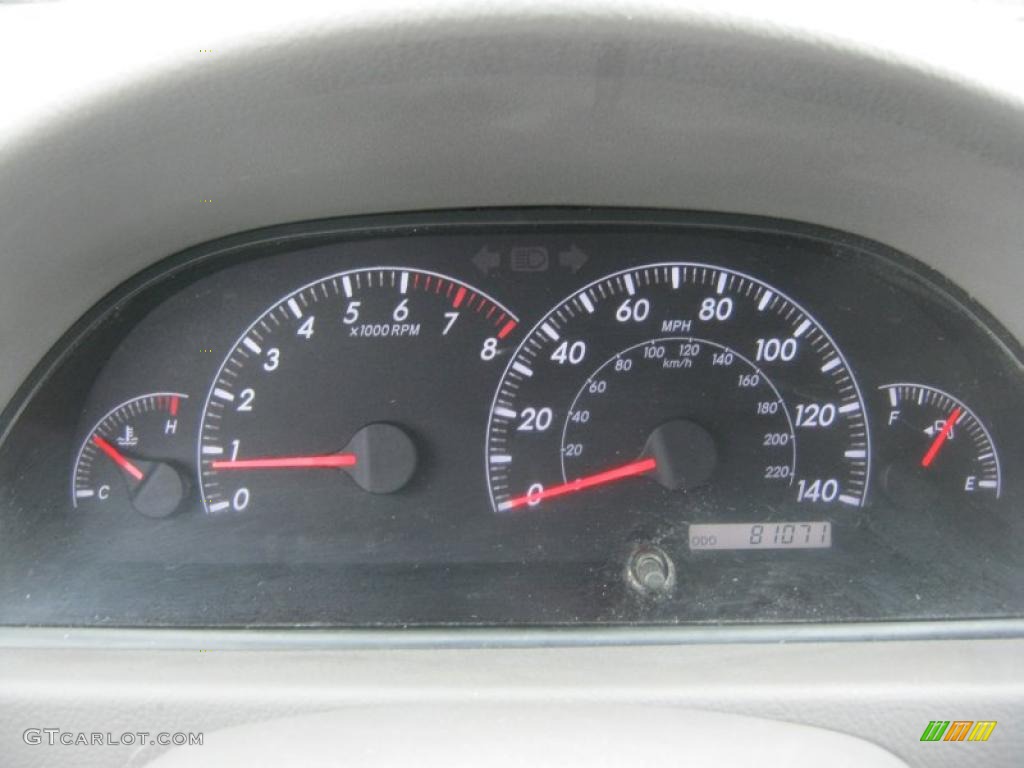 2006 Toyota Camry LE Gauges Photo #47616293