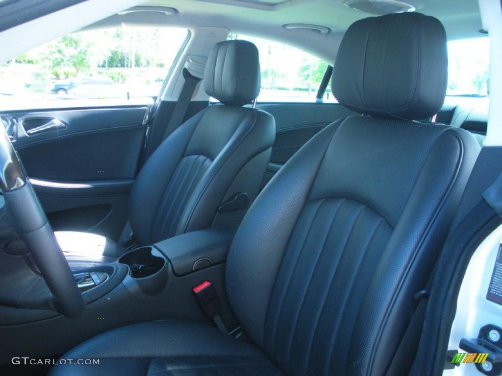Black Interior 2008 Mercedes-Benz CLS 550 Photo #47616842