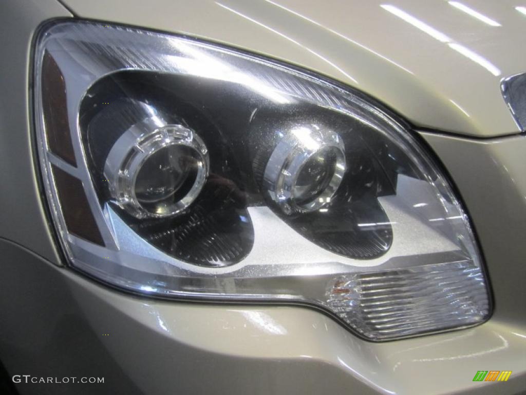 2008 Acadia SLT AWD - Gold Mist Metallic / Ebony photo #6