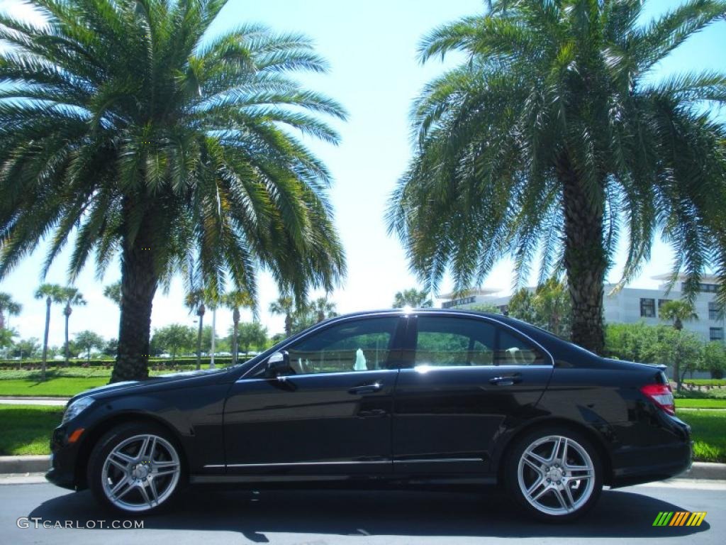Black 2008 Mercedes-Benz C 350 Sport Exterior Photo #47617892