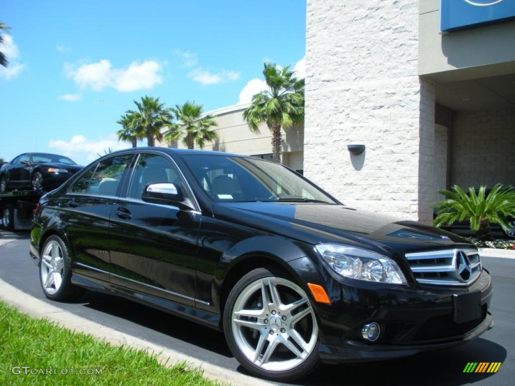 Black 2008 Mercedes-Benz C 350 Sport Exterior Photo #47617937