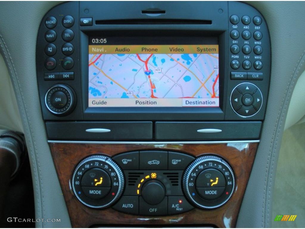 2009 Mercedes-Benz SL 550 Roadster Navigation Photo #47618669