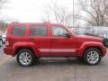 2008 Inferno Red Crystal Pearl Jeep Liberty Limited 4x4  photo #14