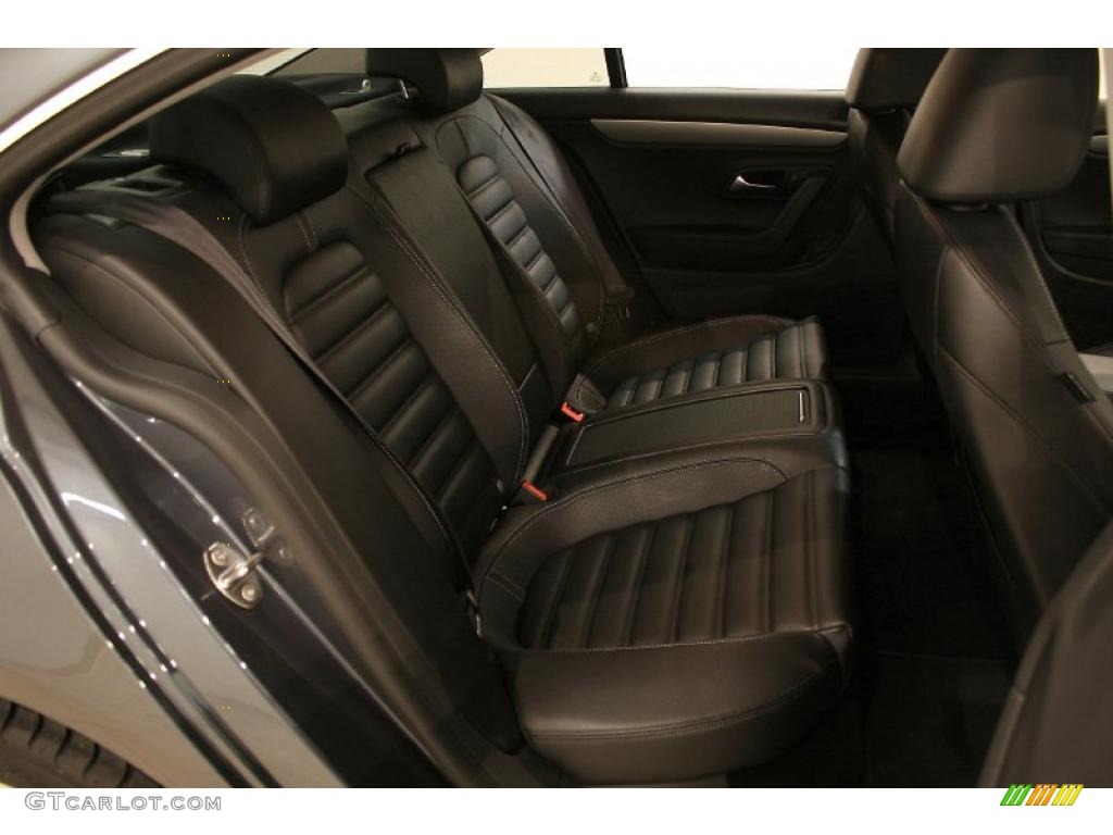 Black Interior 2011 Volkswagen CC Sport Photo #47619365