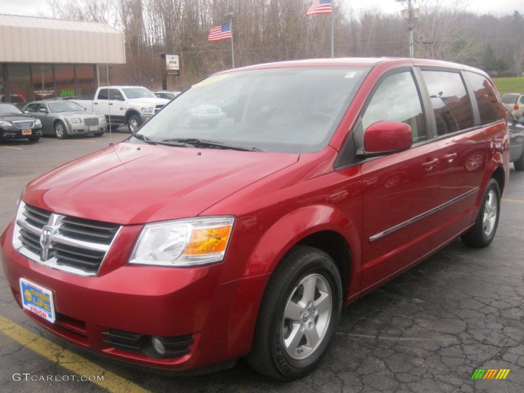 Inferno Red Crystal Pearl Dodge Grand Caravan