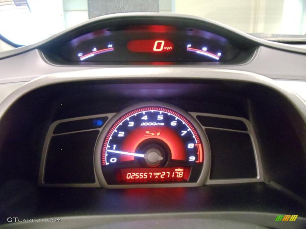 2008 Honda Civic Si Sedan Gauges Photo #47620676