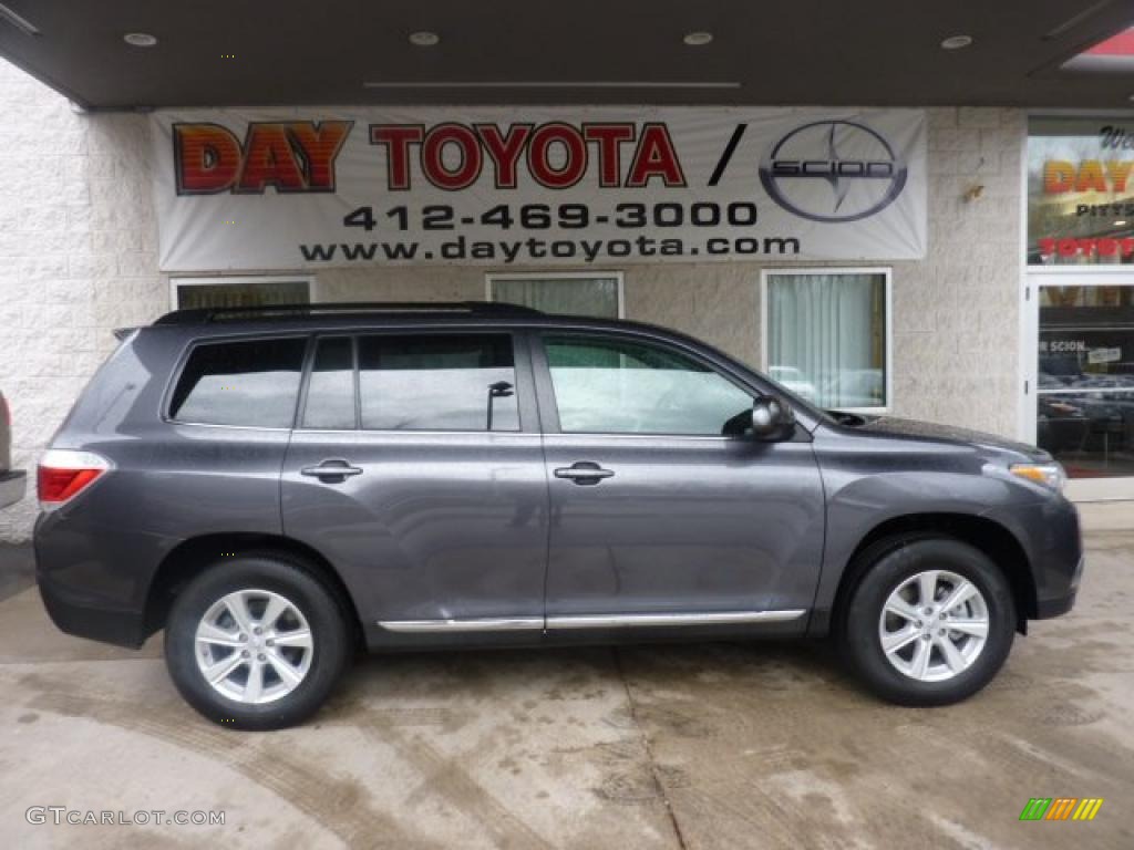 2011 Highlander SE 4WD - Magnetic Gray Metallic / Ash photo #1