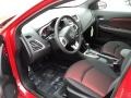 Black/Red Interior Photo for 2011 Dodge Avenger #47622089