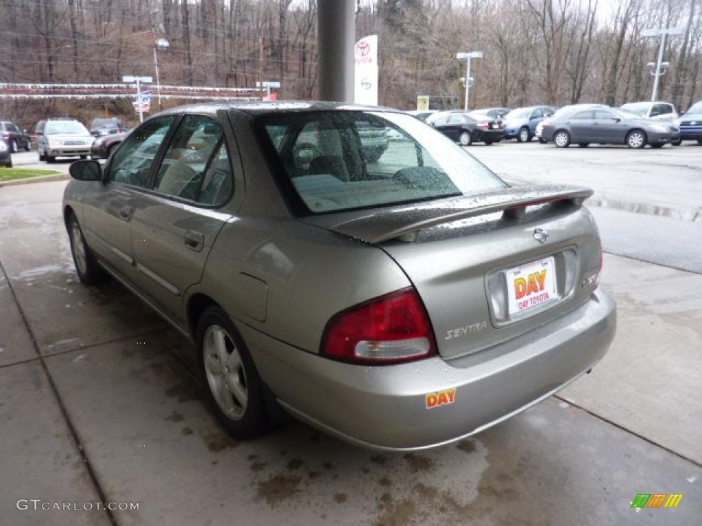2001 Sentra SE - Radium Silver / Stone photo #4