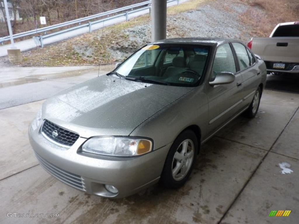 2001 Sentra SE - Radium Silver / Stone photo #5