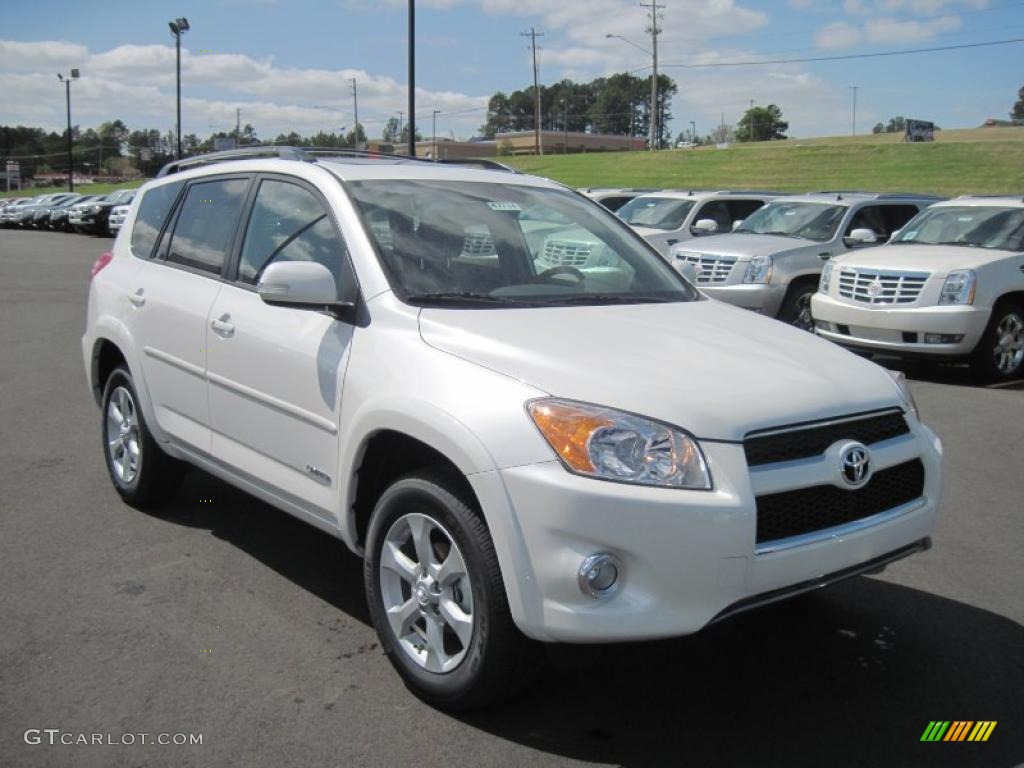 Blizzard White Pearl 2011 Toyota RAV4 Limited Exterior Photo #47622935
