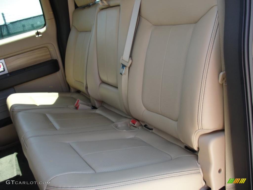 Pale Adobe Interior 2011 Ford F150 Lariat SuperCrew Photo #47623378
