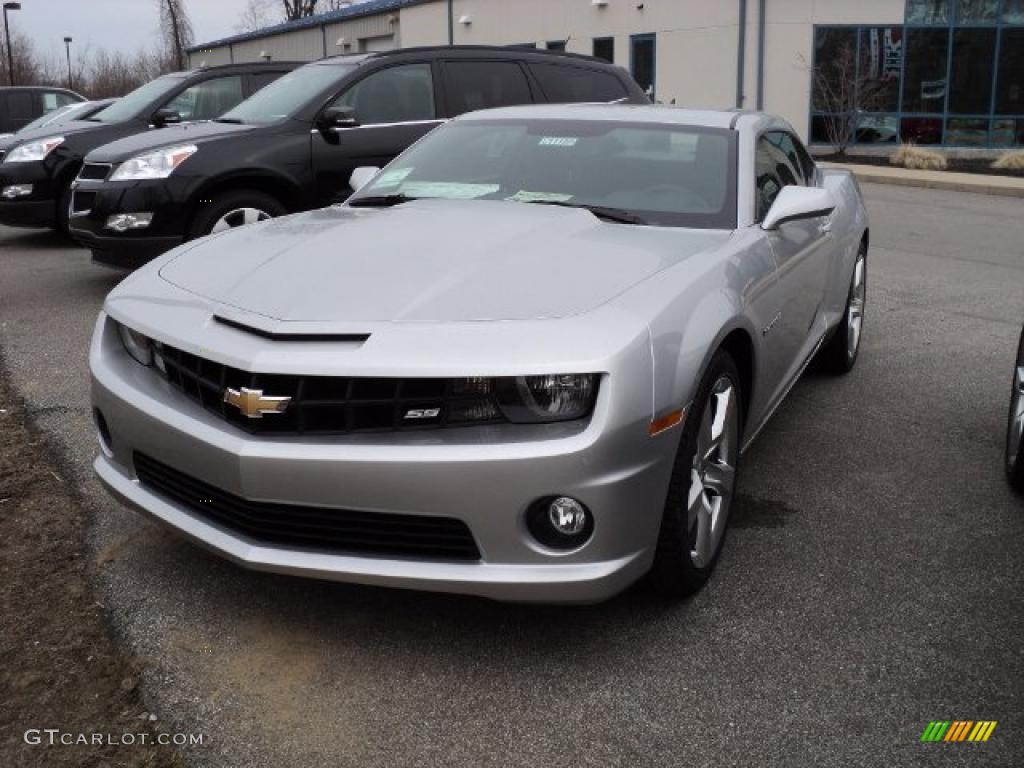 Silver Ice Metallic 2011 Chevrolet Camaro SS Coupe Exterior Photo #47623427