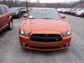 2011 Toxic Orange Pearl Dodge Charger R/T Road & Track  photo #2