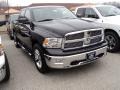 2011 Brilliant Black Crystal Pearl Dodge Ram 1500 Big Horn Crew Cab 4x4  photo #3