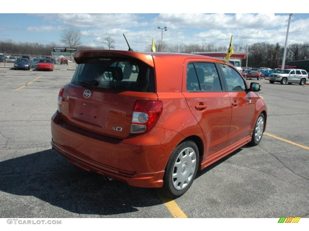 Hot Lava Orange 2008 Scion xD Release Series 1.0 Exterior Photo #47624204