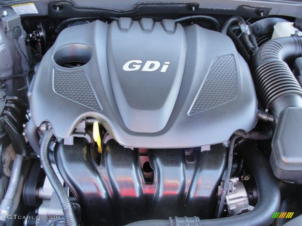 2011 Hyundai Sonata SE 2.4 Liter GDI DOHC 16-Valve CVVT 4 Cylinder Engine Photo #47624558