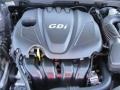 2.4 Liter GDI DOHC 16-Valve CVVT 4 Cylinder 2011 Hyundai Sonata SE Engine