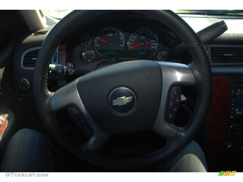 2009 Tahoe LTZ - Silver Birch Metallic / Ebony photo #19