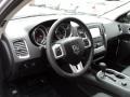 Black 2011 Dodge Durango Citadel 4x4 Steering Wheel