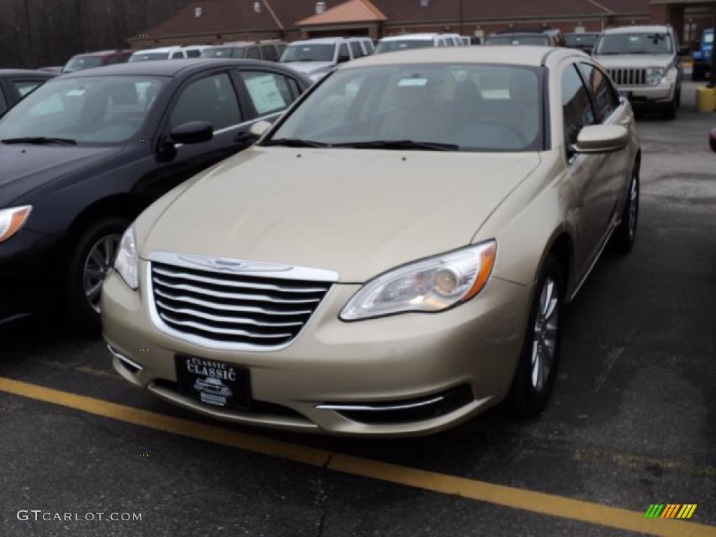 White Gold 2011 Chrysler 200 Touring Exterior Photo #47625533
