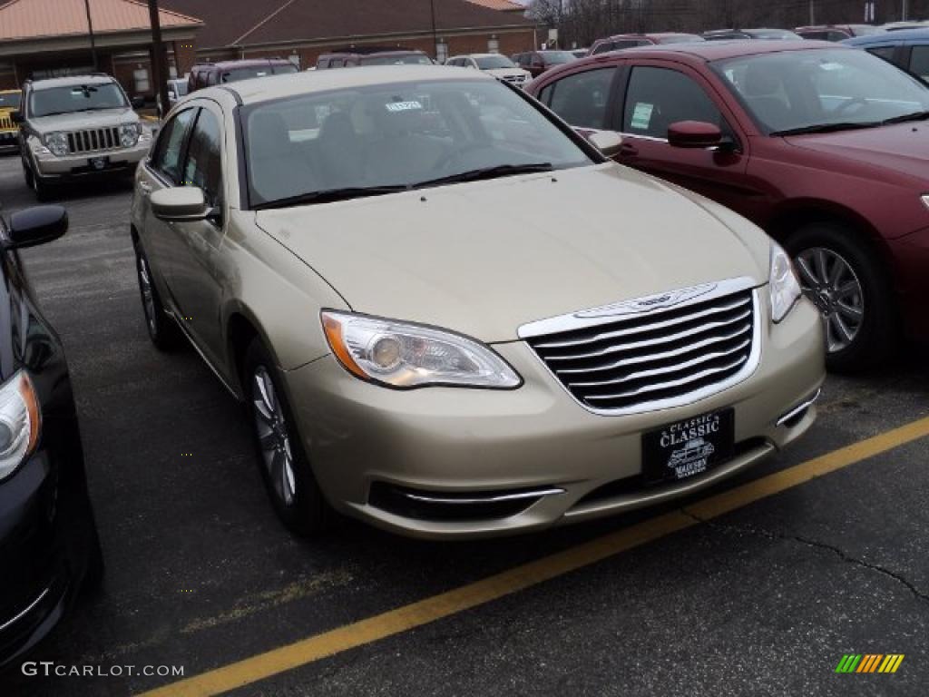 White Gold 2011 Chrysler 200 Touring Exterior Photo #47625563