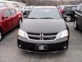 2011 Brilliant Black Crystal Pearl Dodge Avenger Mainstreet  photo #2