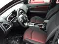 Black/Red Interior Photo for 2011 Dodge Avenger #47625770