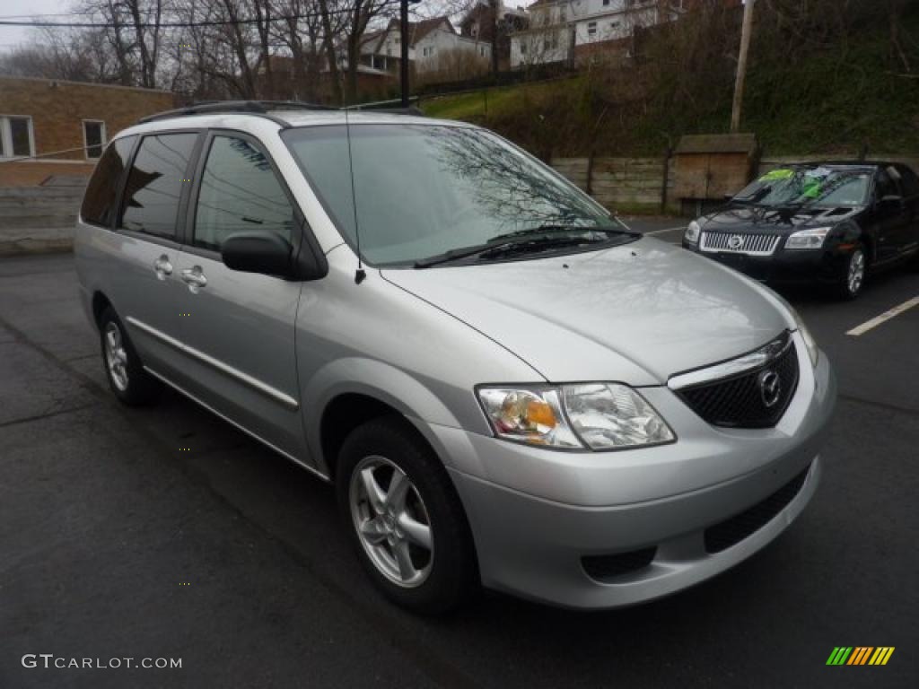 Sunlight Silver Metallic 2003 Mazda MPV LX Exterior Photo #47626379