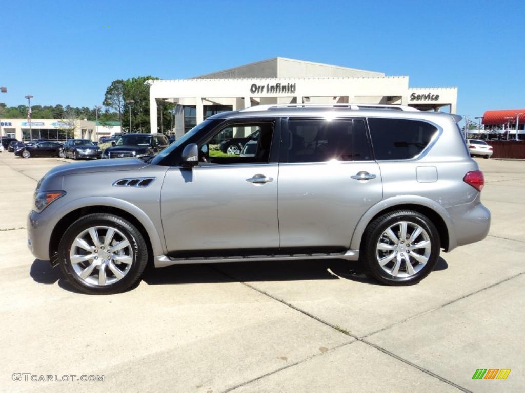 2011 QX 56 - Platinum Graphite / Graphite photo #3