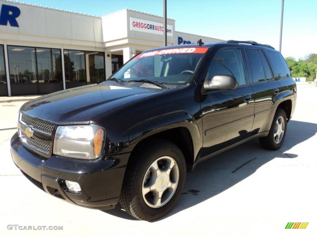 2008 TrailBlazer LT - Black / Ebony photo #1