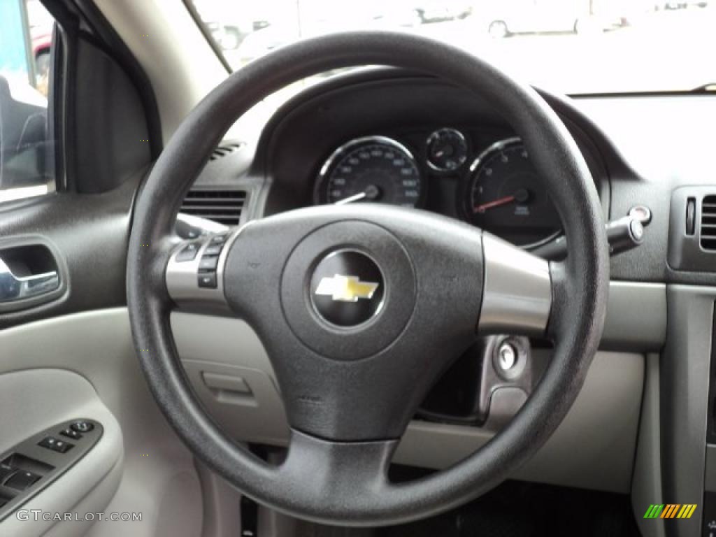 2008 Chevrolet Cobalt LT Sedan Gray Steering Wheel Photo #47628311