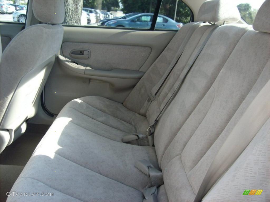 2004 Elantra GLS Sedan - Nordic White / Gray photo #14