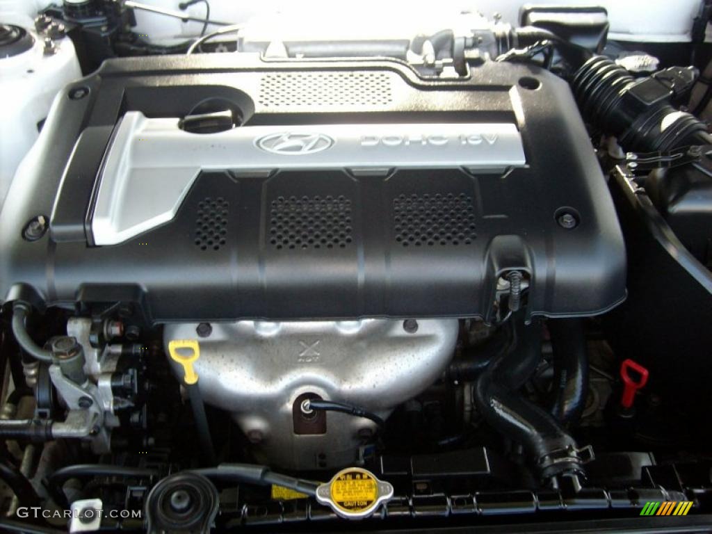 2004 Elantra GLS Sedan - Nordic White / Gray photo #16