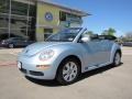 2009 Heaven Blue Metallic Volkswagen New Beetle 2.5 Convertible  photo #1