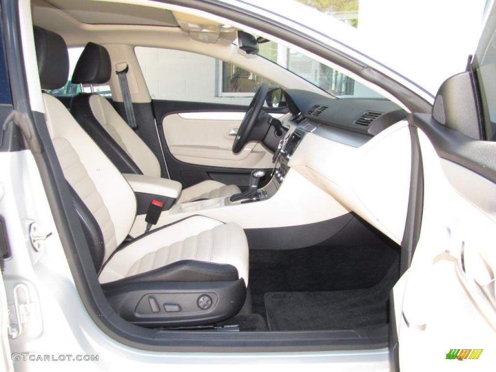 Cornsilk Beige Two Tone Interior 2010 Volkswagen CC Luxury Photo #47628872