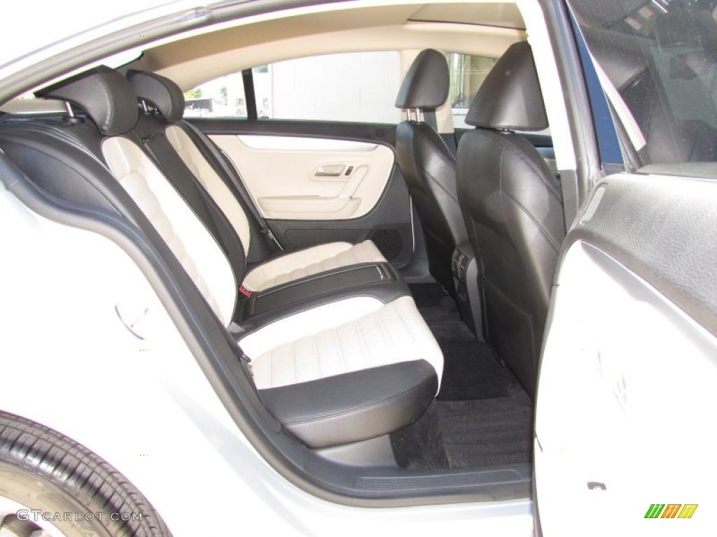Cornsilk Beige Two Tone Interior 2010 Volkswagen CC Luxury Photo #47628890