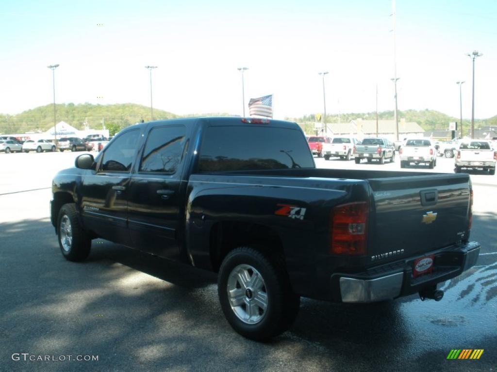 2009 Silverado 1500 LT Z71 Crew Cab 4x4 - Imperial Blue Metallic / Ebony photo #5