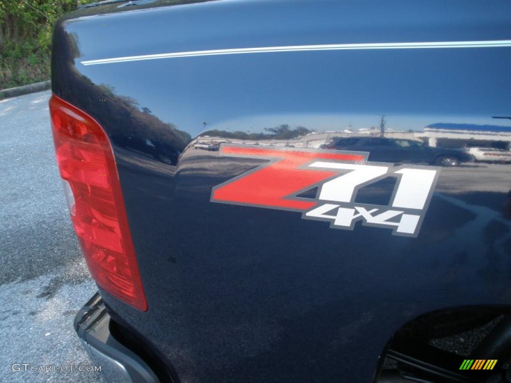 2009 Silverado 1500 LT Z71 Crew Cab 4x4 - Imperial Blue Metallic / Ebony photo #18