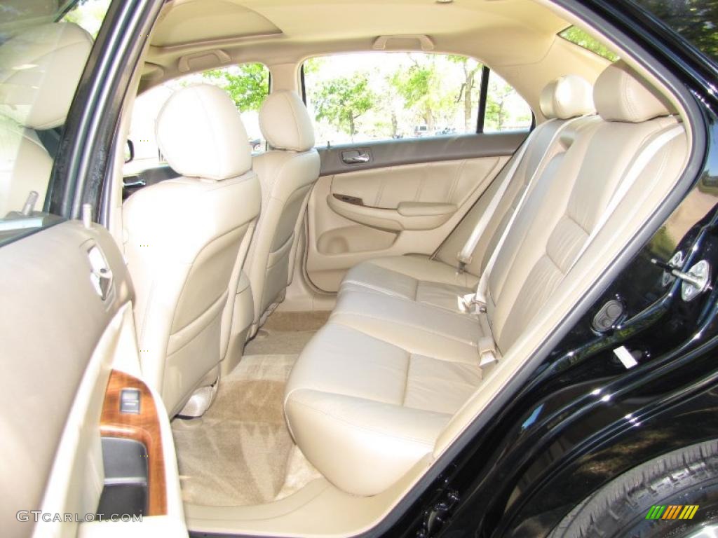2006 Accord EX-L Sedan - Nighthawk Black Pearl / Ivory photo #12