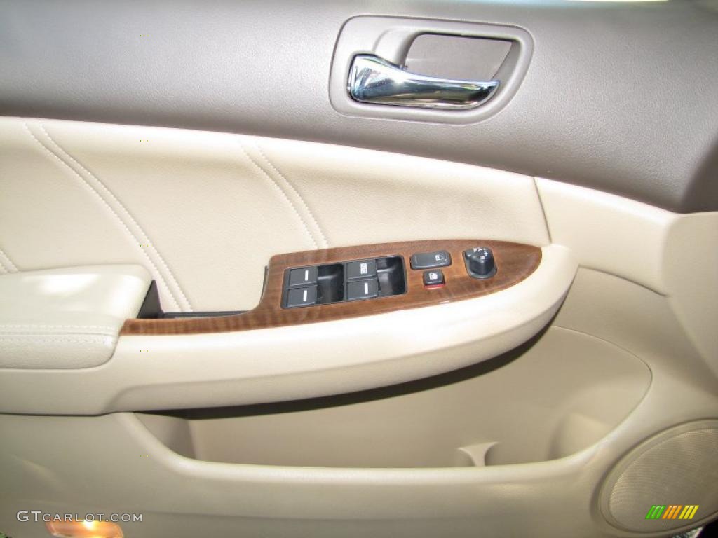 2006 Accord EX-L Sedan - Nighthawk Black Pearl / Ivory photo #13