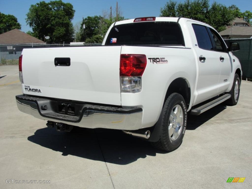 Super White 2011 Toyota Tundra TRD CrewMax Exterior Photo #47630519