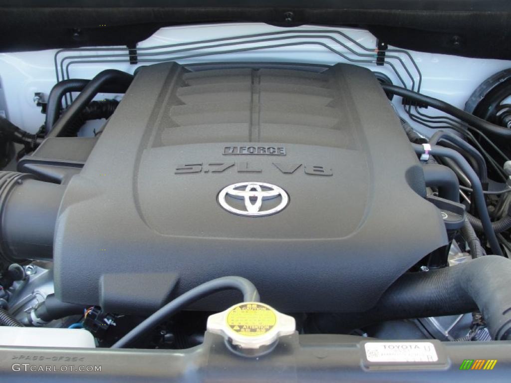 2011 Toyota Tundra TRD CrewMax 5.7 Liter i-Force DOHC 32-Valve Dual VVT-i V8 Engine Photo #47630729