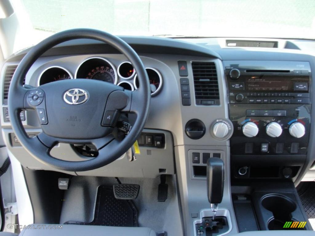 2011 Toyota Tundra TRD CrewMax Graphite Gray Dashboard Photo #47630828