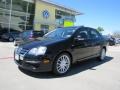 2008 Black Volkswagen Jetta Wolfsburg Edition Sedan  photo #1