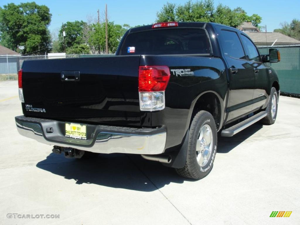 2011 Tundra TRD CrewMax - Black / Black photo #3