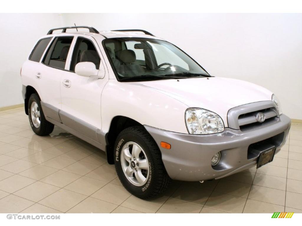 2005 Santa Fe LX 3.5 - Nordic White / Gray photo #1