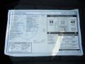 2011 Volkswagen Golf 2 Door TDI Window Sticker