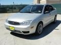 2006 CD Silver Metallic Ford Focus ZX4 SE Sedan  photo #7