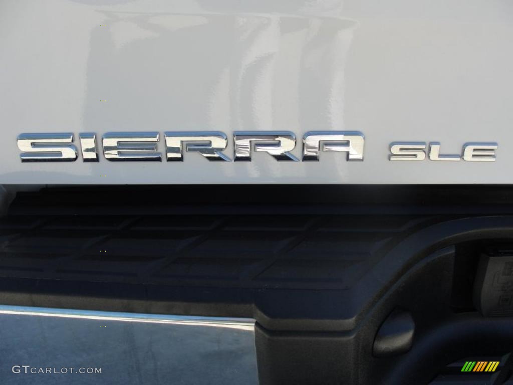 2009 GMC Sierra 1500 SLE Extended Cab 4x4 Marks and Logos Photo #47634485